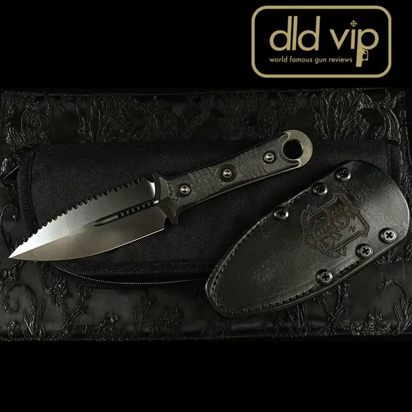 Borka Blades SBD w/ Leather Sheath by Chattanooga Leatherworks - 1