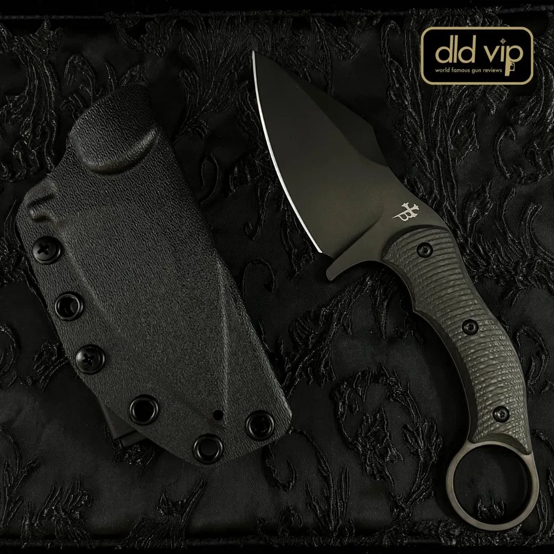 Borka Blades SRambit Black PVD w/ Carbon Fiber Scales BD01/2 CF