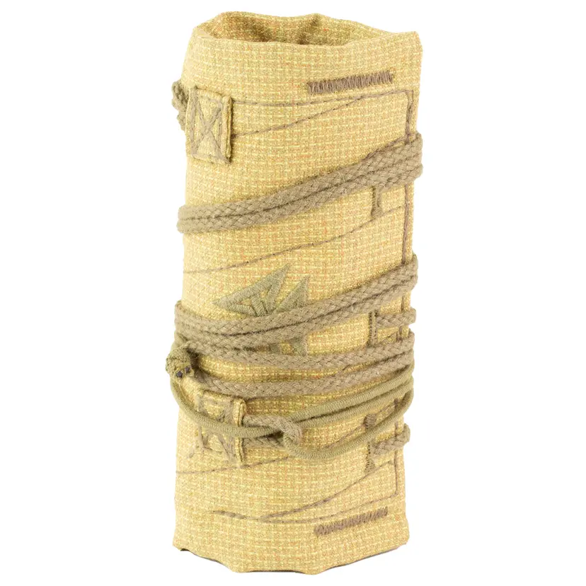 Burn Proof Gear Suppressor Cover Heavy 5.5x1.5 Inch Wheat Tan – Durable Heat-Resistant Muzzle Device Sleeve - 1