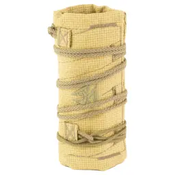 Burn Proof Gear Suppressor Cover Heavy 6x1.5 Inch Wheat Tan – Durable Heat-Resistant Silencer Wrap - 1
