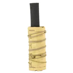 Burn Proof Gear Suppressor Cover Heavy 6.5" x 1.5" Wheat Tan – Durable Heat Shield for Barrels & Muzzle Devices - 2