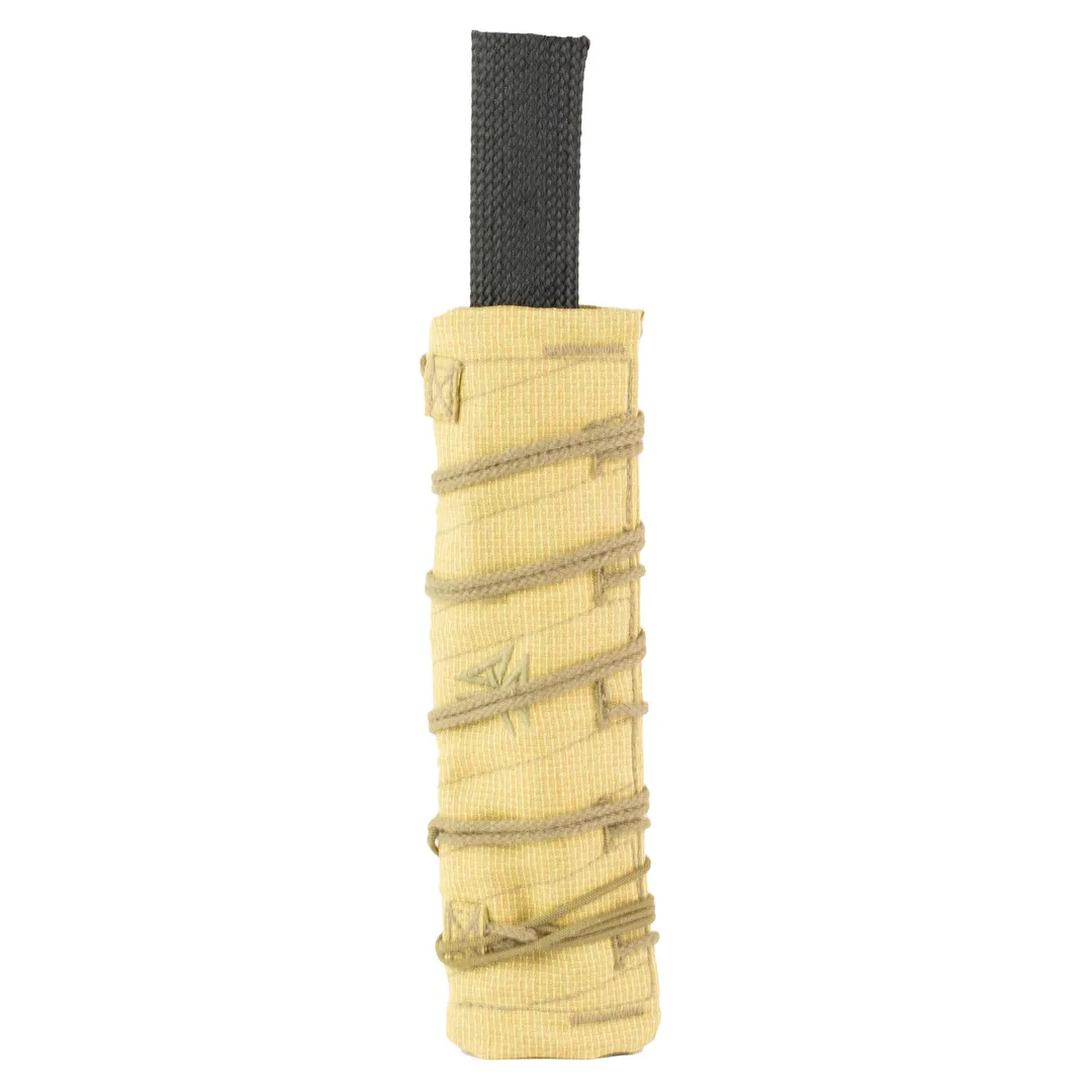 Burn Proof Gear Suppressor Cover Heavy 9x1.5 Inch Wheat Tan – Durable Heat-Resistant Muzzle Device Sleeve