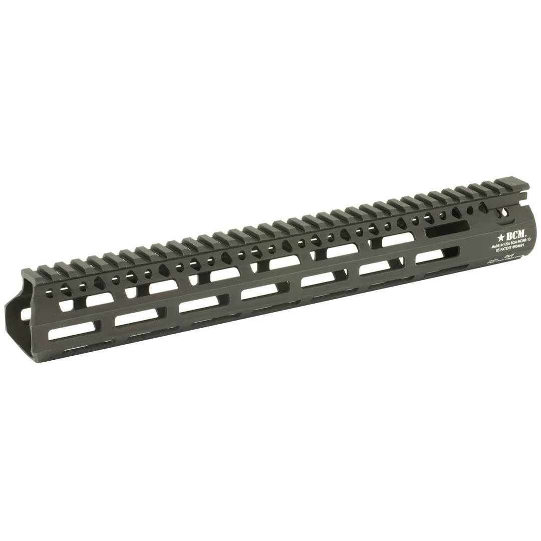 Bravo Company 13" MLOK Compatible Modular Rail (MCMR) For AR Rifles, Black