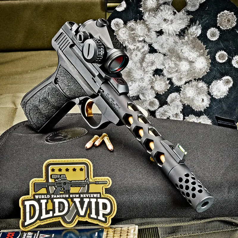 Browning Buck Mark Vision UFX .22LR 5.9" w/ Vortex Crossfire Red Dot - 1