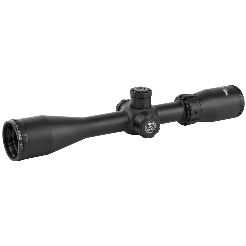 BSA Sweet 22 6-18x40 Rifle Scope with Adjustable Parallax, Matte Finish – Precision Optics for Hunting - 1