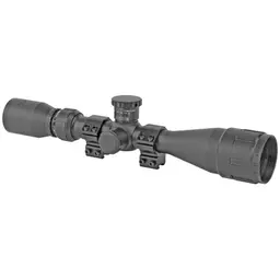 BSA Sweet 17 3-12x40 Rimfire Scope for 17 HMR, 30/30 Duplex Reticle, Black - 2