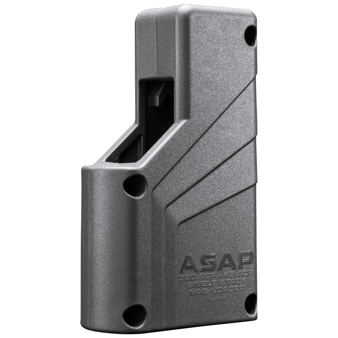 Butler Creek ASAP Pistol Loader for Single Stack Magazines 9MM-45 ACP Polymer Gray