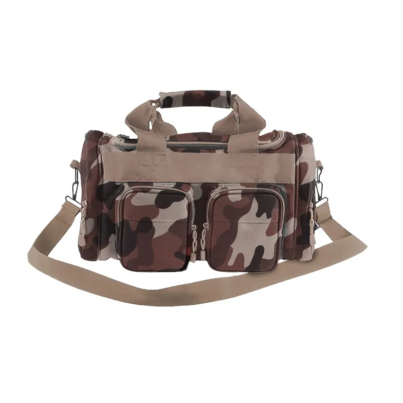 Bulldog BLK Range Bag Throwback Camo – Nylon Soft Gun Case with 2 Outside Pockets - 1