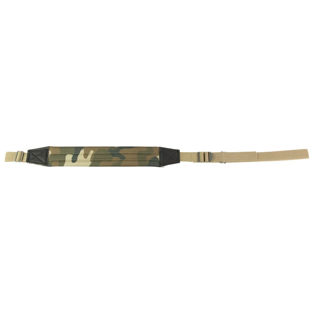 Bulldog DLX 1" Padded Rifle Sling Throwback Camo – Durable Nylon Gun Sling