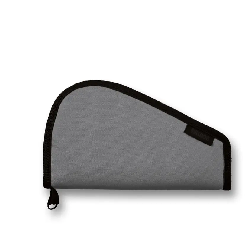Bulldog Cases X-Small Gray Pistol Rug Soft Gun Case with Handle - 1