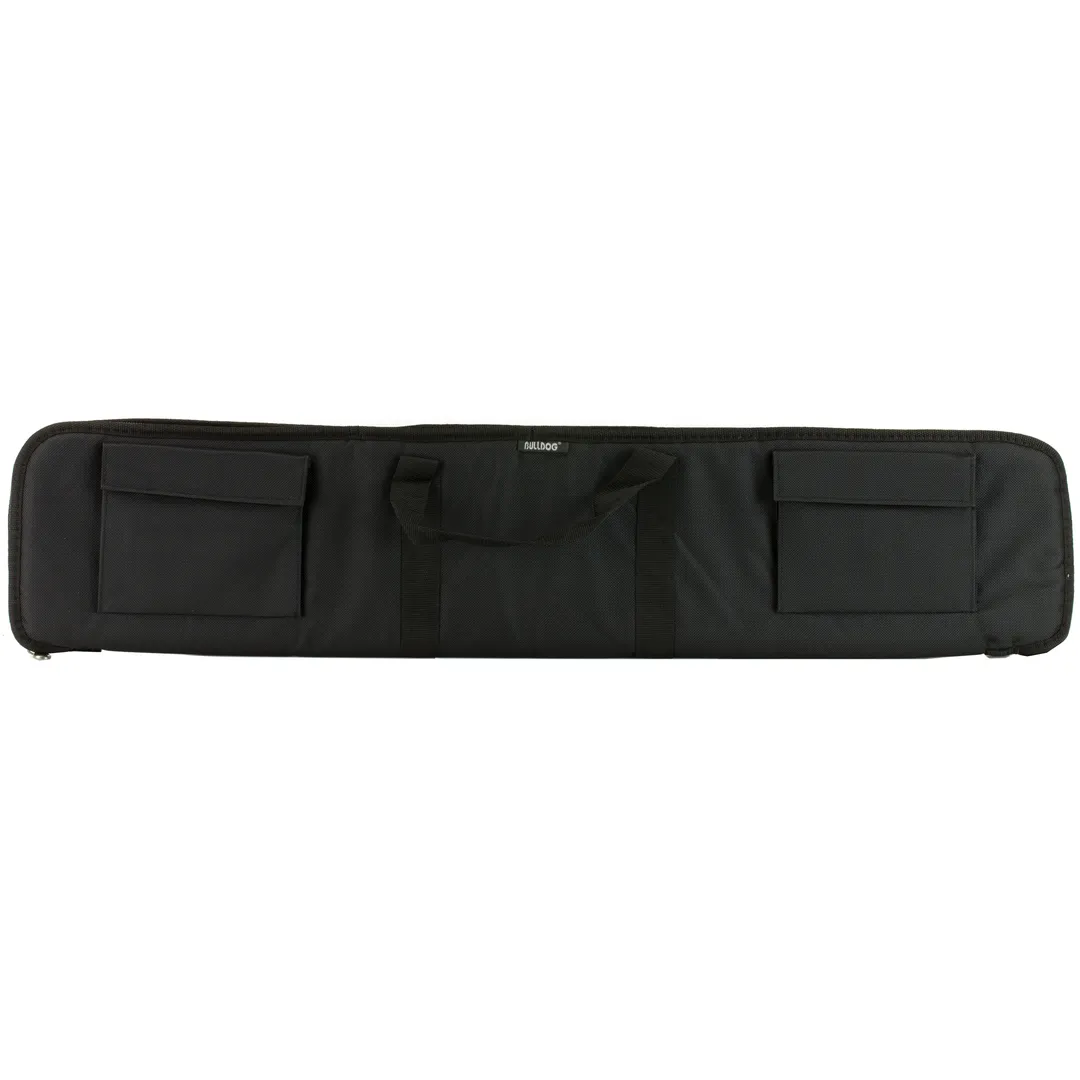 Bulldog Tactical 42" Shotgun Case – Black Nylon Soft Gun Bag for Single Shotgun