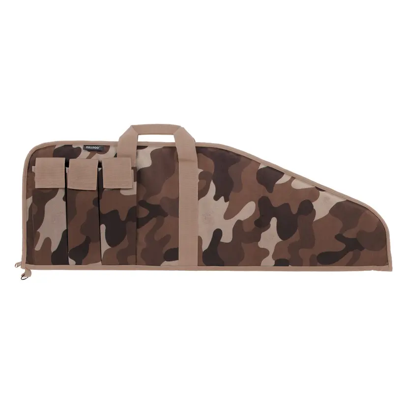 Bulldog Tactical Rifle Case 38" Nylon Throwback Camo – Soft Gun Bag for Rifles - 1