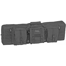 Bulldog Tactical Single Rifle Case 47" Black – Soft Gun Bag for Rifles - 1