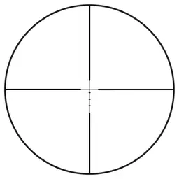 Burris Droptine 3-9x40mm Rifle Scope Ballistic Plex 22LR Reticle Matte Black - 3