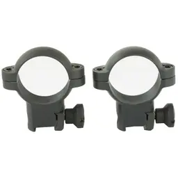 Burris 1" High Steel .22 Rimfire Scope Rings Matte – Durable Optical Mount - 1