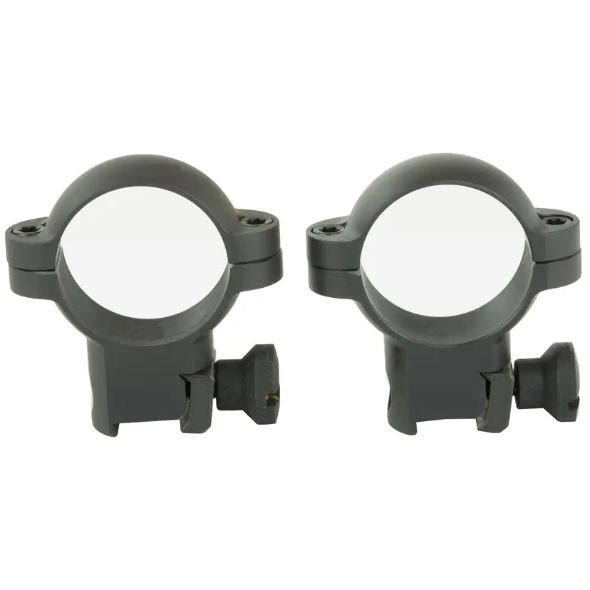 Burris 1" High Steel .22 Rimfire Scope Rings Matte – Durable Optical Mount - 1