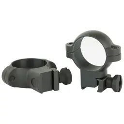 Burris 1" High Steel .22 Rimfire Scope Rings Matte – Durable Optical Mount - 2