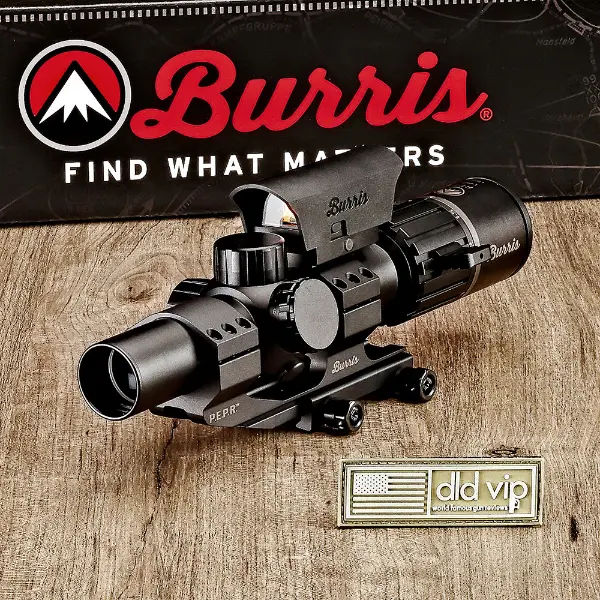 Burris RT-6 Red Illum. 1-6x24 w/ Fastfire 3 Mini RDS - 1