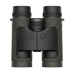 Burris Signature HD LRF 10x42mm Binoculars with Laser Range Finder – Green & Gray Optics - 1