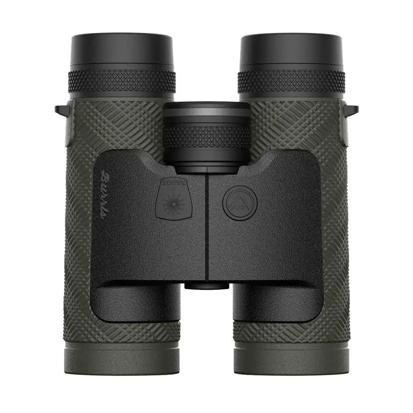 Burris Signature HD LRF 10x42mm Binoculars with Laser Range Finder – Green & Gray Optics - 1