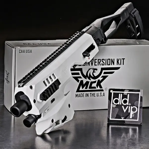 CAA Micro Conversion Kit White Fits Glock Full and Compact Size 9/40 - 1