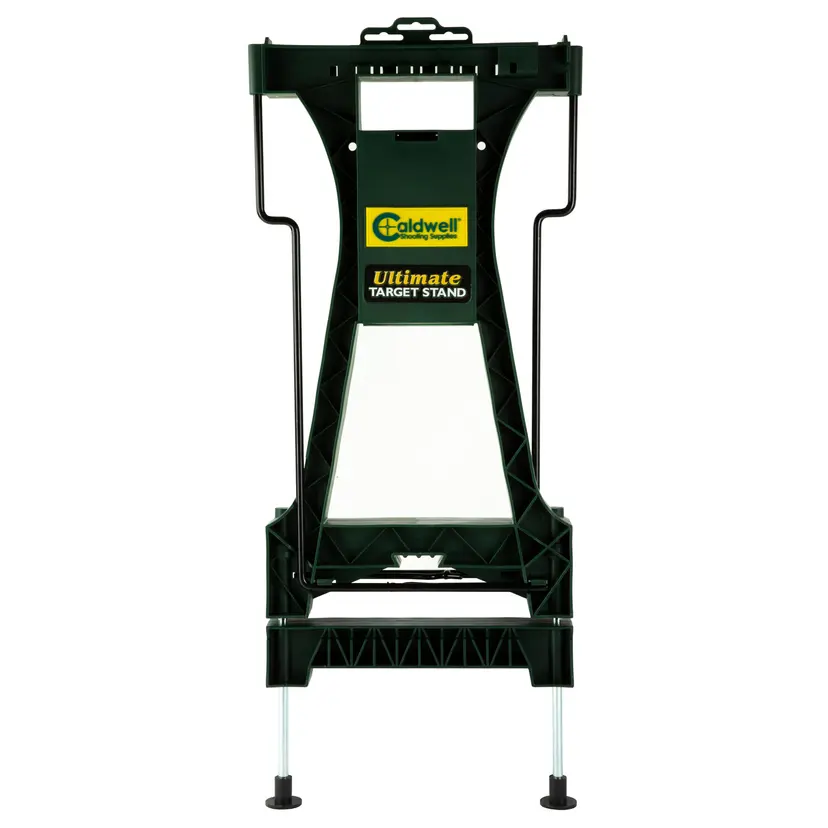 Caldwell Ultimate Target Stand with Steel Frame Arms and Durable Polymer Body – Green Shooting Target Stand - 1