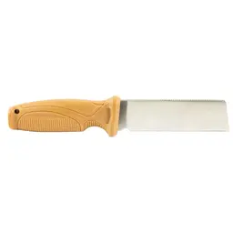 Camillus Swedge 8.75" Fixed Blade Knife with Tan ABS Handle, 420 Stainless Steel, Polymer Sheath - 2