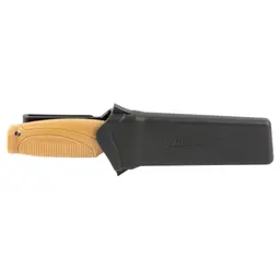 Camillus Swedge 8.75" Fixed Blade Knife with Tan ABS Handle, 420 Stainless Steel, Polymer Sheath - 3