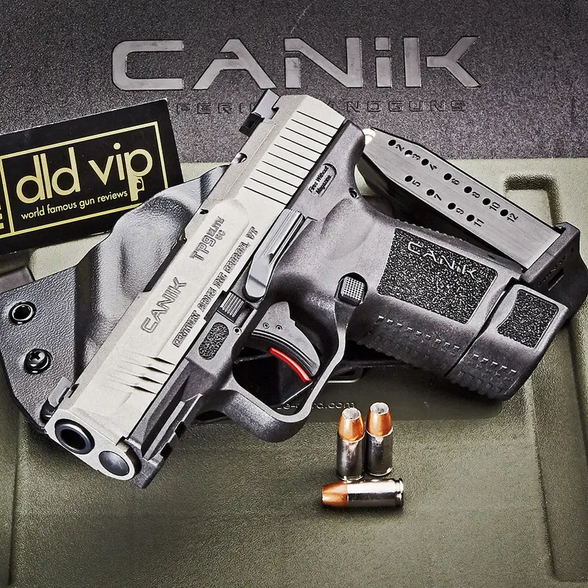 Canik TP9 Elite SC 9mm Tungsten Cerakote 12rd - 1