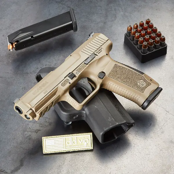 Canik TP9SF 9mm 4.5" FDE Cerakote - 1