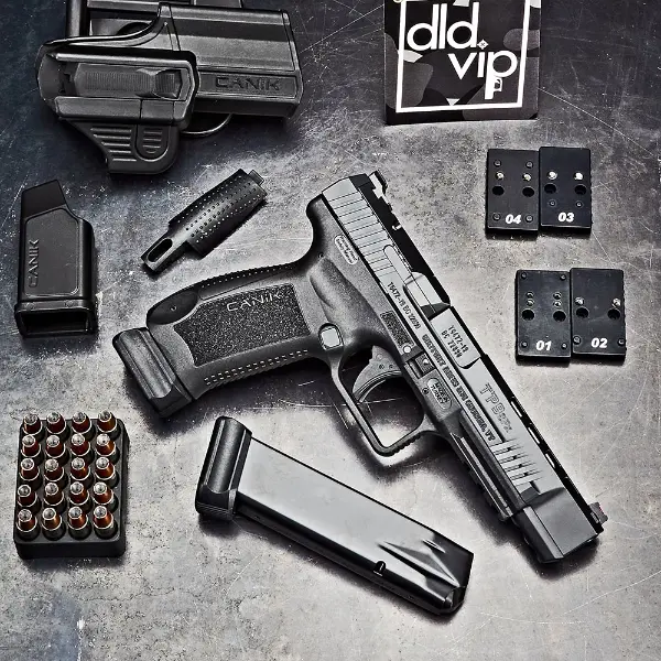 Canik TP9SFX 9mm 5.2" Black Cerakote OR (RFO) - 1