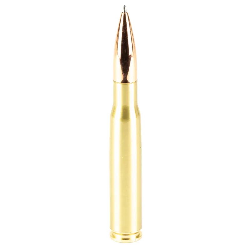 Caliber Gourmet 50 Cal Bullet Twist Pen Gold – Unique Gift for Collectors & Writing Enthusiasts - 1