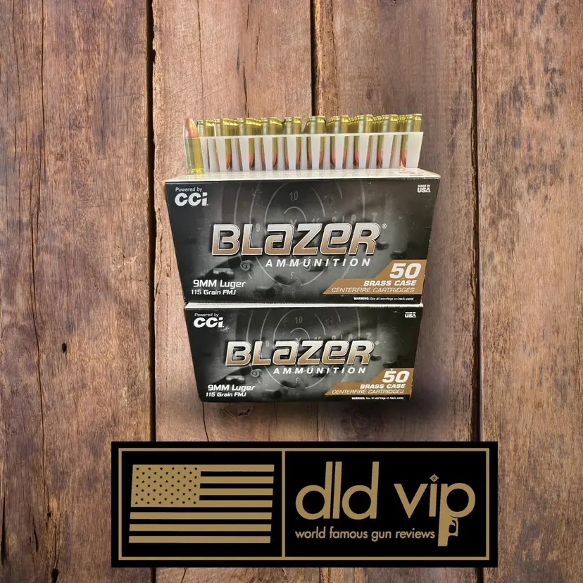 CCI Blazer 9mm 115Gr FMJ 1000 Round Case - 1