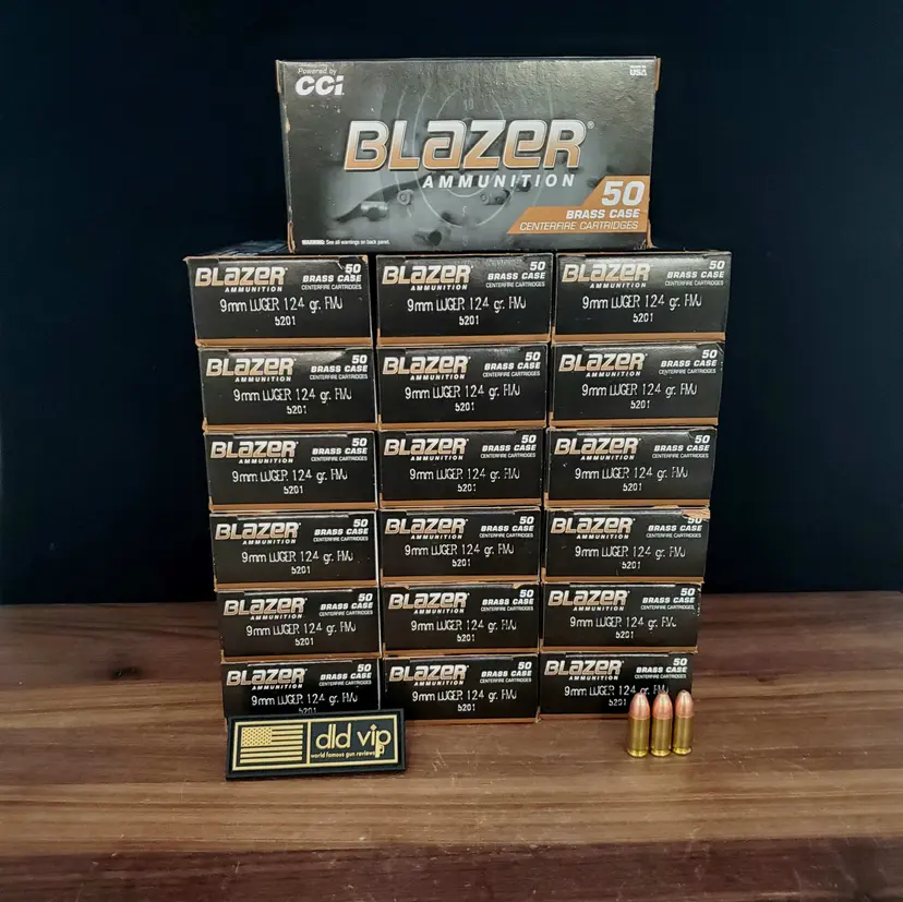 CCI Blazer 9mm 124Gr FMJ - 1