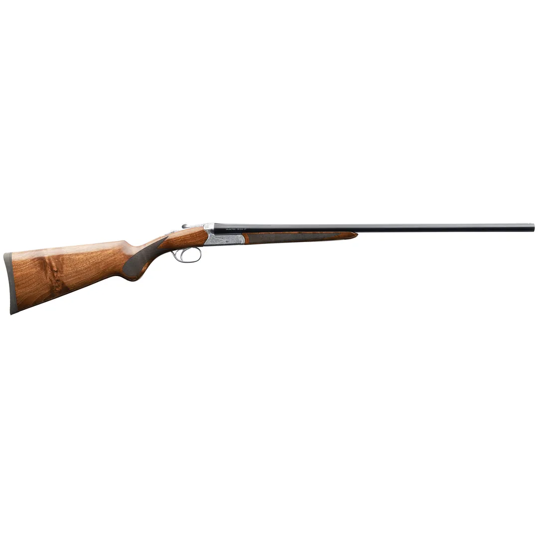 Charles Daly 500 Engraved 12 Gauge Side by Side Shotgun, 28" Barrel, Walnut Stock, 5 Choke Tubes