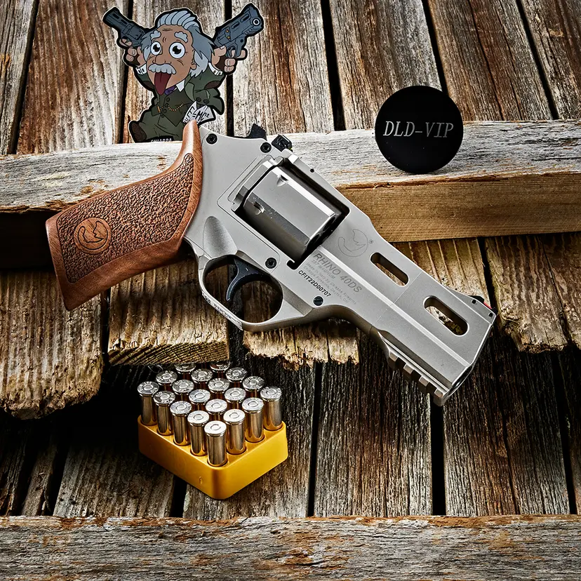 Chiappa Rhino 40DS .357Mag SAO Nickel - 1
