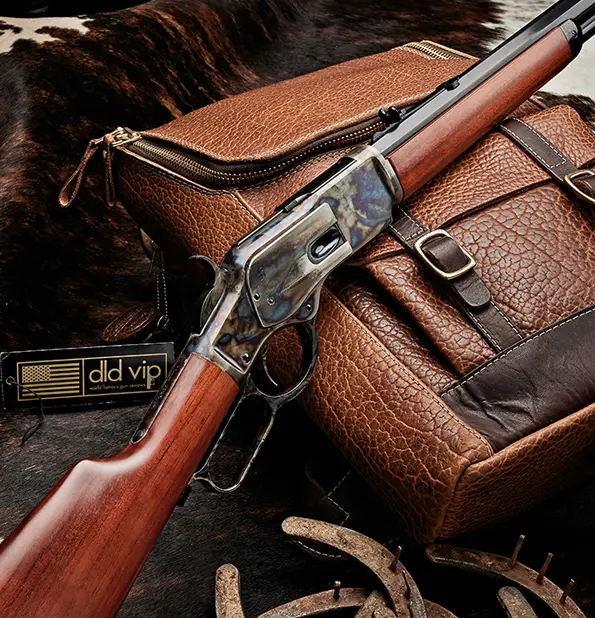 Cimarron 1873 SR .45LC Side Gate 18" Color Case Hardened - 1