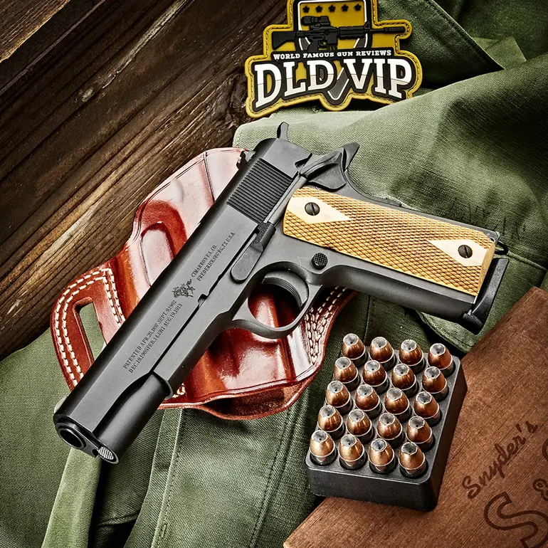 Cimarron 1911 .45ACP 5" Parkerized - 1