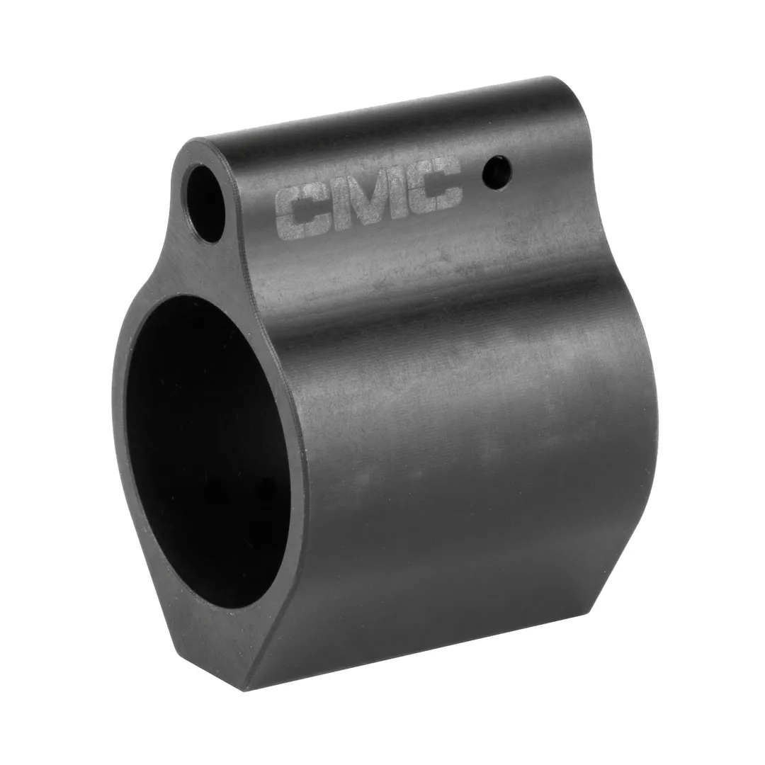 CMC AR Low Profile Gas Block .750 Black – Precision Fit for AR-15 Rifles