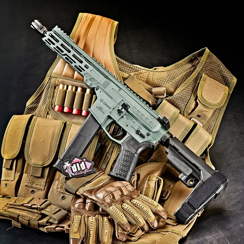 CMMG Banshee MkG Gen2 .45ACP 8" Charcoal Green Cerakote - 1