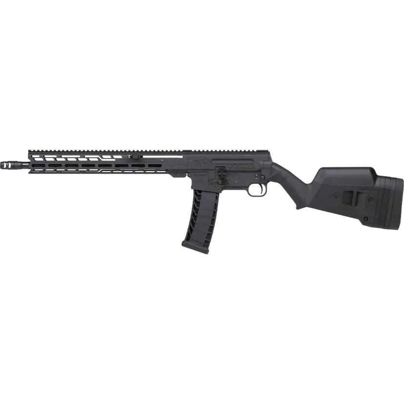 CMMG DISSENT BR4 9MM 16.1" Semi-Auto Rifle, Armor Black, 10rd, M-LOK Handguard, Magpul Stock - 1