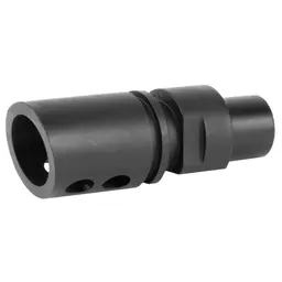 CMMG Flash Hider FNH P90 Style M12x1 LH Black – Muzzle Device for Barrels - 3