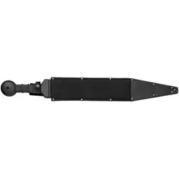 Cold Steel Gladius Machete 18" 1055 Carbon Blade with Sheath – Black Handle, Plain Edge - 2