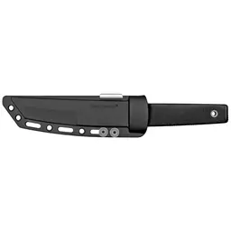 Cold Steel Kobun Boot Knife 5.5" Fixed Tanto Serrated AUS 8A Blade with Secure-Ex Sheath - 2
