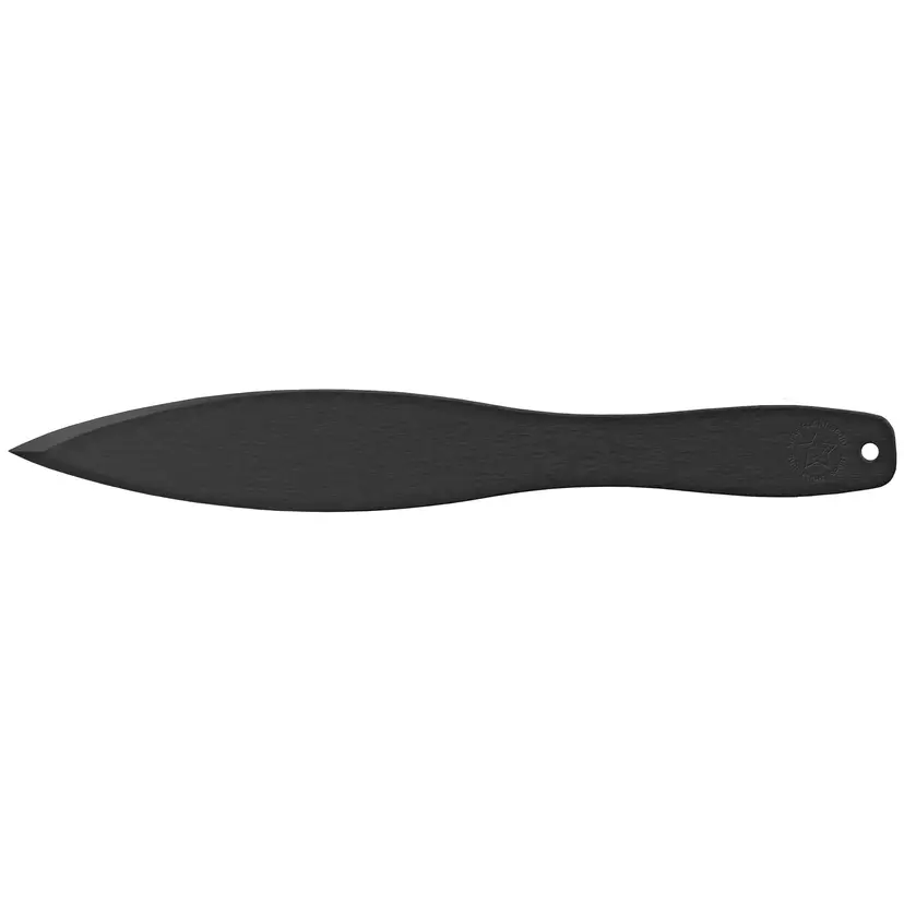 Cold Steel Sure Flight Sport Throwing Knife 12" Fixed Blade 1055 Carbon Black Handle - 1