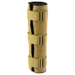 Cole-TAC HTP 7.5" Suppressor Cover Coyote Brown – Fits 1-2" Barrels, Includes Inner Tube & Outer Shell - 2