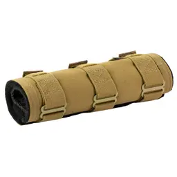 Cole-TAC HTP 7.5" Suppressor Cover Coyote Brown – Fits 1-2" Barrels, Includes Inner Tube & Outer Shell - 3