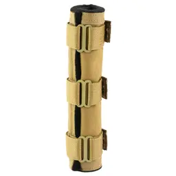 Cole-TAC Metal Python 7.5" Suppressor Cover Coyote Brown – Fits 1-2" Barrels & Muzzle Devices - 2