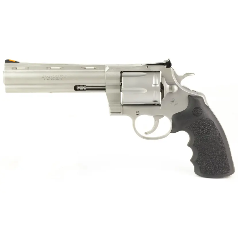 Colt Anaconda 44 Magnum Revolver, 6" Matte Stainless Steel - 1