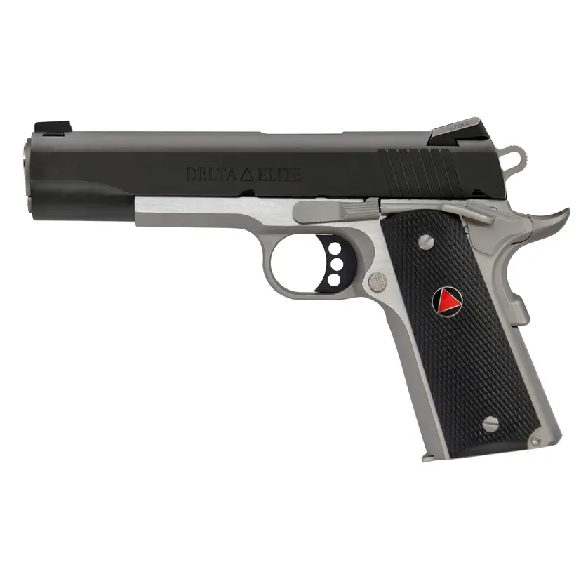 Colt Delta Elite 10mm 1911 Pistol 5" Two-Tone Novak Sights - 1